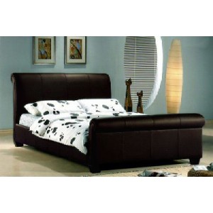 Tuscany Sleigh Double Bed