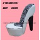 STILETTO CHAIR PINK / ZEBRA