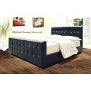 DAKOTA STUDDED LEATHER BED